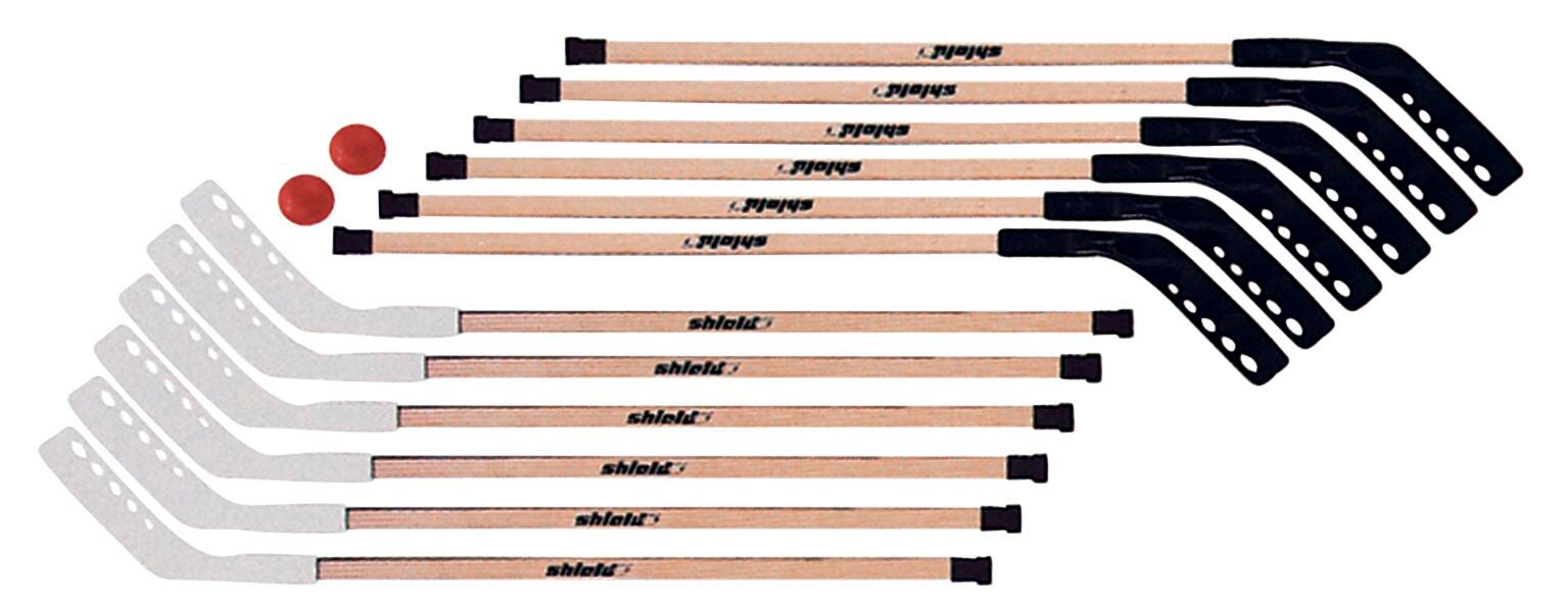 Image for Shield Senior High School and Collegiate Outdoor Wooden Hockey Set from School Specialty